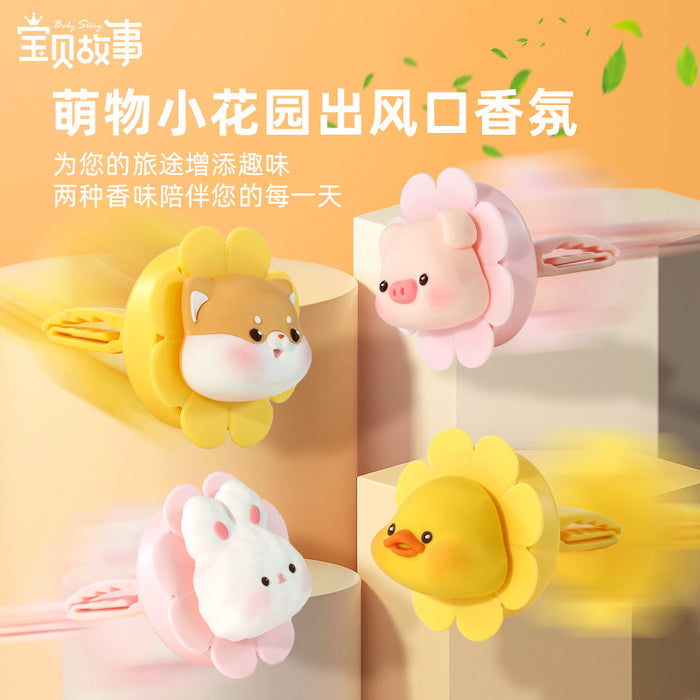 Wholesale Car Accessories ABS Cute Cartoon Air Outlet Perfume Clip JDC-CA-XZH002