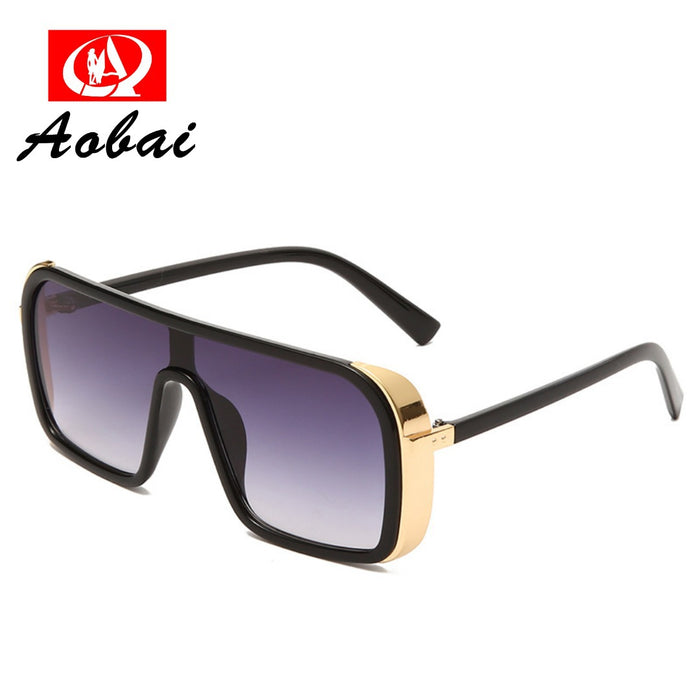 Wholesale Sunglasses PC Classic Aviator Vapor Metal One Piece JDC-SG-AoB002