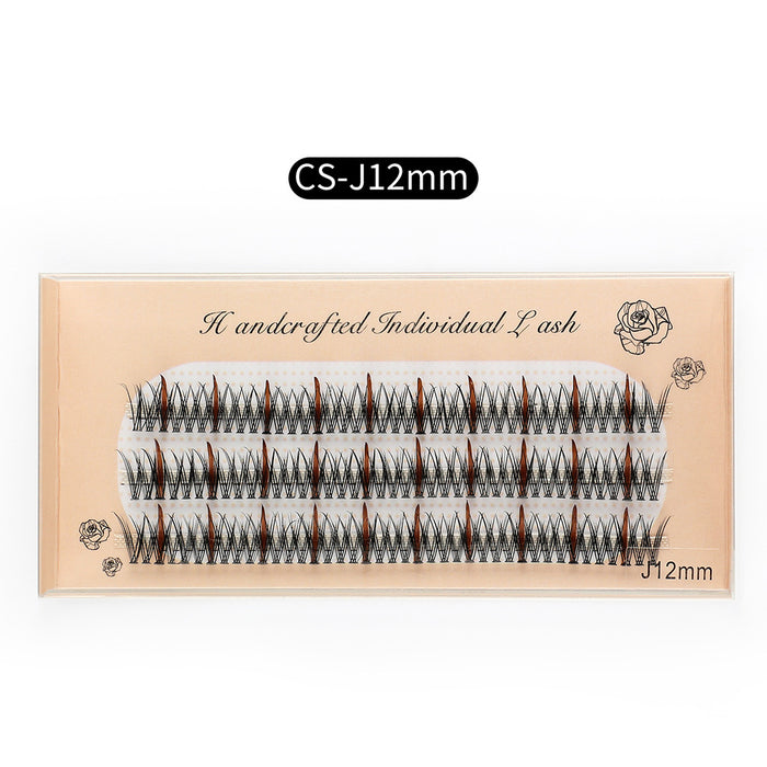 Wholesale Blossom Planting False Eyelashes Color Single Cluster JDC-EY-LanJL005