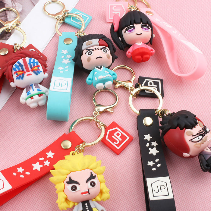 Wholesale Keychains PVC Hardware Cute Cartoon (M) JDC-KC-KuW010