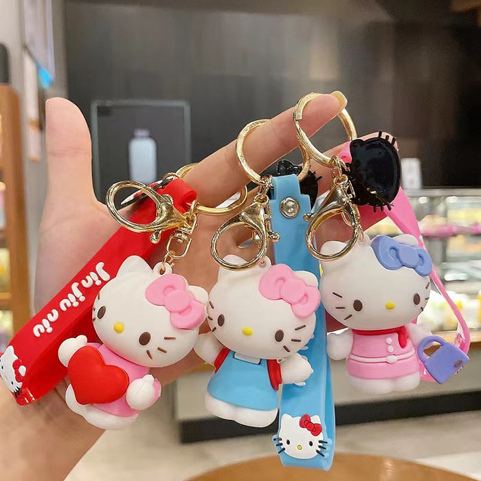 Wholesale cute cartoon doll doll keychain pendant MOQ≥2 MOQ≥2 JDC-KC-ZhenT001