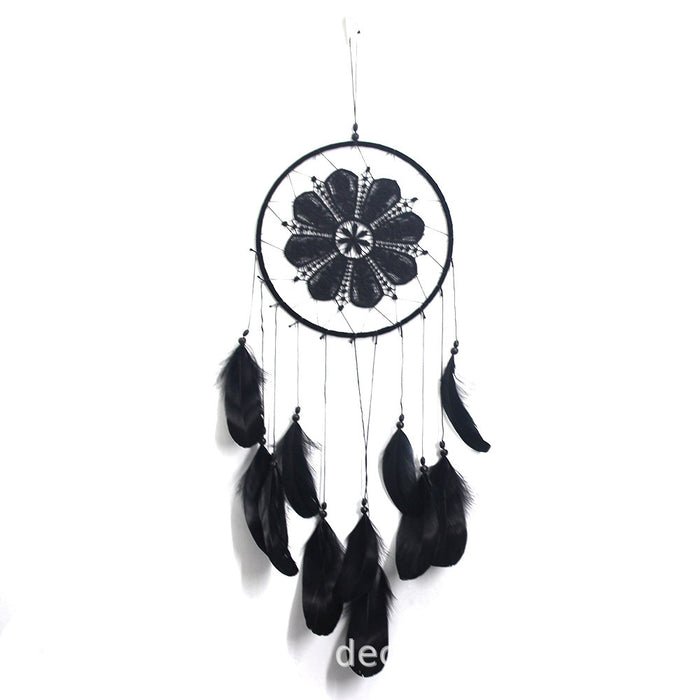 Wholesale Goose Feather Lace Dreamcatcher JDC-DC-ShiJia002