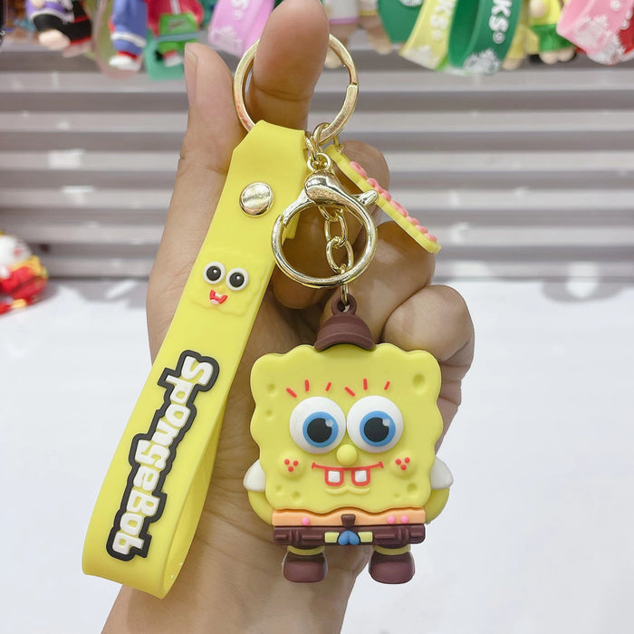 Wholesale Cartoon Soft Rubber Alloy Cute Keychain (M) MOQ≥2 JDC-KC-JuShu002