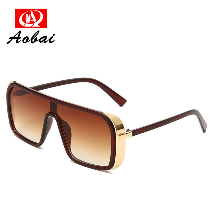 Wholesale Sunglasses PC Classic Aviator Vapor Metal One Piece JDC-SG-AoB002