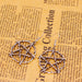 Jewelry WholesaleWholesale Silver Life Pentagram Earrings JDC-ES-YYFF008 Earrings 燕羽飞飞 %variant_option1% %variant_option2% %variant_option3%  Factory Price JoyasDeChina Joyas De China