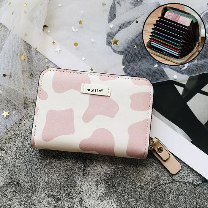 Wholesale Wallet PU leather cute ins style JDC-WT-Yinlun001