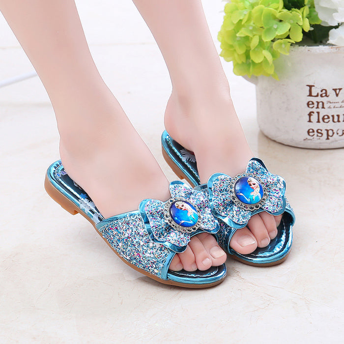 Jewelry WholesaleWholesale Kids Slippers Leather Rubber Rhinestone Flats (M) JDC-SP-XunD001 Slippers 讯达 %variant_option1% %variant_option2% %variant_option3%  Factory Price JoyasDeChina Joyas De China