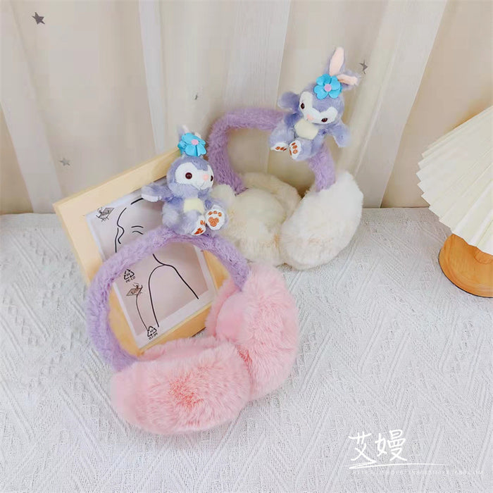 Wholesale Earmuff Plush Foldable Cute Cartoon Warm Winter (M) MOQ≥3 JDC-EF-AiMan006