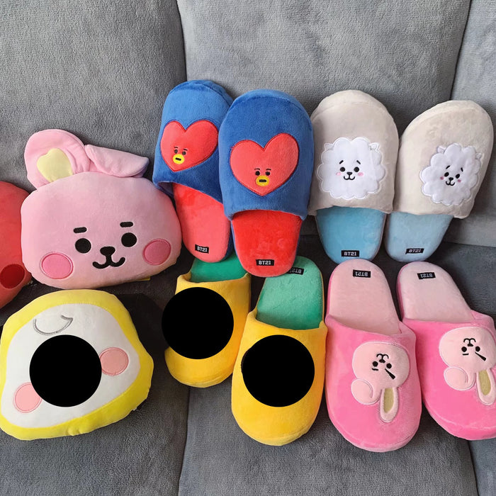 Wholesale Cartoon Home Indoor Cotton Slippers  JDC-SP-FangK002