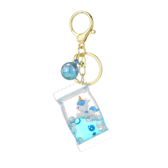 Wholesale Keychains For Backpacks Drift Unicorn Acrylic Keychain JDC-KC-YPin024