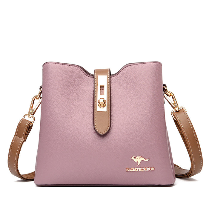 Wholesale women's bag messenger bag shoulder bag fashionable atmosphere (F) JDC-SD-Anna003