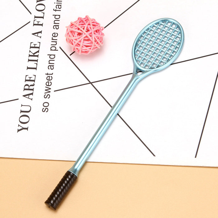 Wholesale Tennis Racket Plastic Ballpoint Pen MOQ≥2 JDC-BP-XHZ013