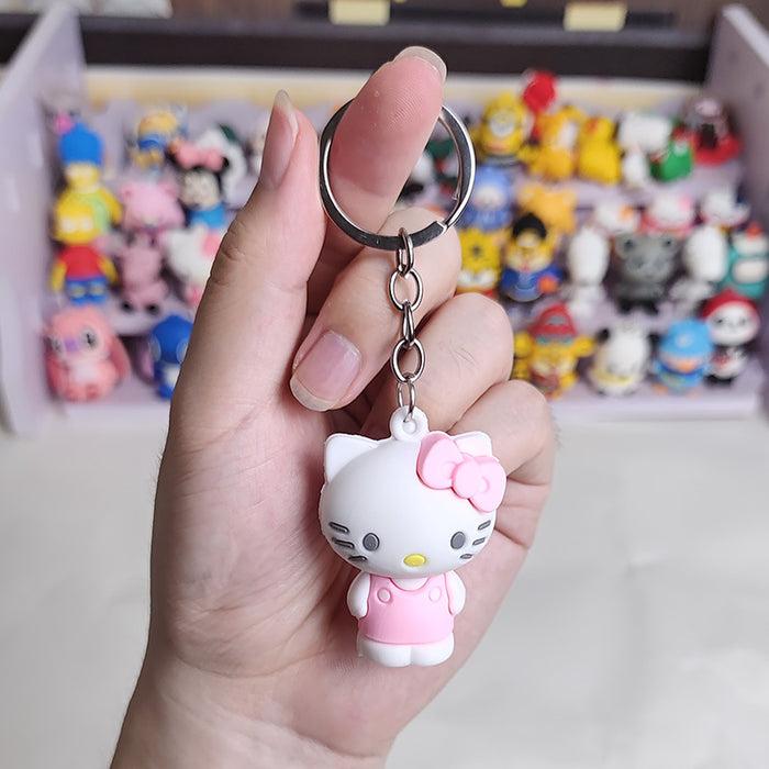 Wholesale Cartoon Series Keychain Cute Doll Bag Hair Ball Pendant (S) JDC-KC-YanA001