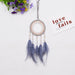 Jewelry WholesaleWholesale Glass Feather Woven DreamCatcher Car Ornament JDC-DC-MGu001 Dreamcatcher 梦罟 %variant_option1% %variant_option2% %variant_option3%  Factory Price JoyasDeChina Joyas De China