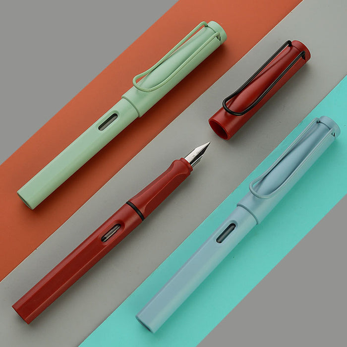 Wholesale Color Plastic Fountain Pen MOQ≥2 JDC-PEN-Yongx001