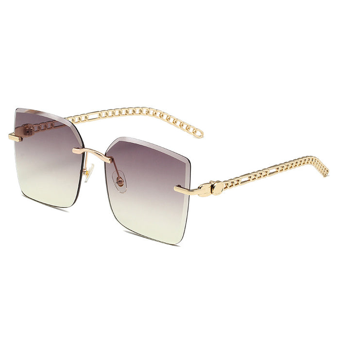 Jewelry WholesaleWholesale Personality Metal Cut Edge Gradient Love Glasses Sunglasses JDC-SG-HongR009 Sunglasses 鸿瑞 %variant_option1% %variant_option2% %variant_option3%  Factory Price JoyasDeChina Joyas De China