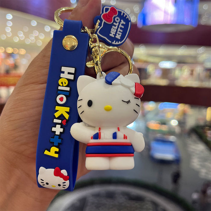 Wholesale Keychains PVC Metal Cute Cartoon (M) MOQ≥2 JDC-KC-MiaoY016