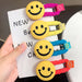 Jewelry WholesaleWholesale Colored Frilled Edge Clip Large Smiley Hair Clip JDC-HC-HShi004 Hair Clips 皓饰 %variant_option1% %variant_option2% %variant_option3%  Factory Price JoyasDeChina Joyas De China