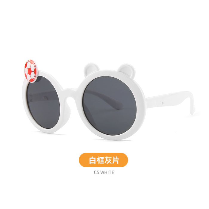 Jewelry WholesaleWholesale children's anti ultraviolet football Sunglasses JDC-SG-KaiX009 Sunglasses 凯祥 %variant_option1% %variant_option2% %variant_option3%  Factory Price JoyasDeChina Joyas De China