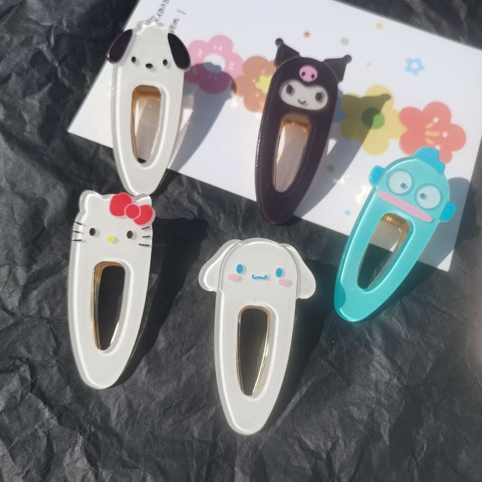 Wholesale Hair Clips Cartoon Acrylic (S) JDC-HC-XingZ002