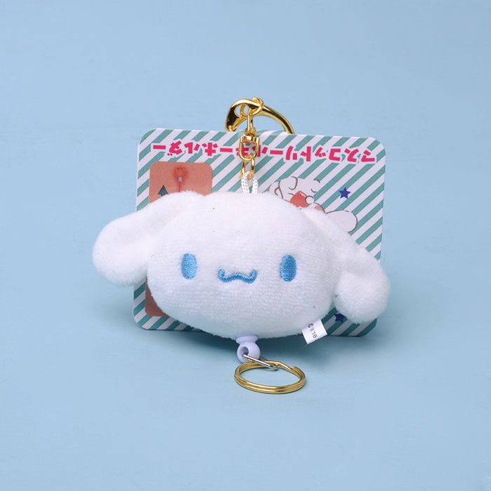 Wholesale keychain PP cotton cute cartoon plush doll pendant MOQ≥3 (S) JDC-KC-Tianx003