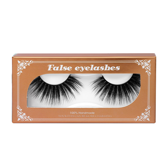 Wholesale 3D Stereo Thick Imitation Mink Hair False Eyelashes MOQ≥3 JDC-EY-HuaP001