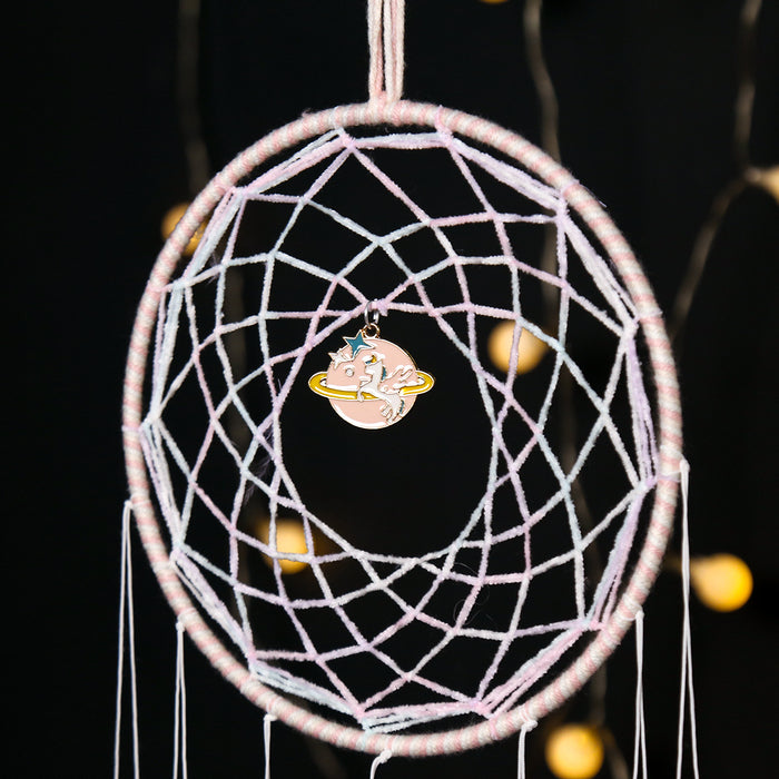 Jewelry WholesaleWholesale Feather Iron Hoop Dreamcatcher JDC-DC-LZ046 Dreamcatcher 联缀 %variant_option1% %variant_option2% %variant_option3%  Factory Price JoyasDeChina Joyas De China