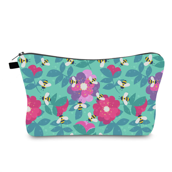 Wholesale printed pattern cosmetic bag waterproof JDC-CB-XinD007