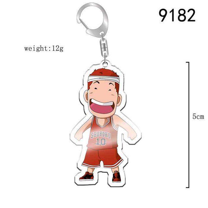 Wholesale Anime Acrylic Slam Dunk Keychain (M) MOQ≥2 JDC-KC-XCai012