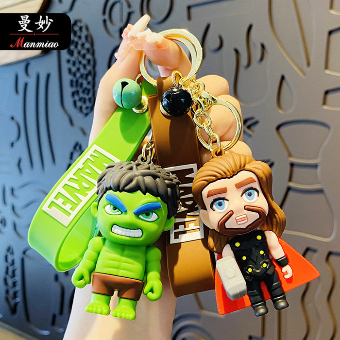 Wholesale Keychains PVC Hardware Cute Cartoon Animation Hero Series MOQ≥2 (M) JDC-KC-ManM049