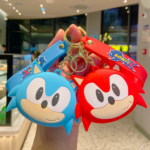 Jewelry WholesaleWholesale Cute Cartoon Silicone Coin Purse Ornament Car Keychain JDC-KC-YDao010 Keychains 逸道 %variant_option1% %variant_option2% %variant_option3%  Factory Price JoyasDeChina Joyas De China