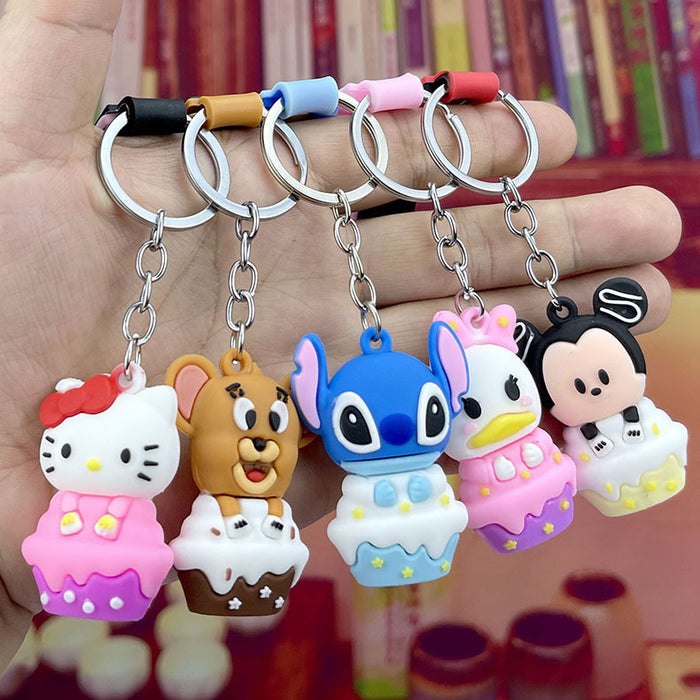 Wholesale Keychain Cartoon Cute PVC Soft Glue MOQ≥2 (M) JDC-KC-LeO013