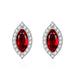 Jewelry WholesaleWholesale flash diamond marquise silver plated stud earrings JDC-ES-BZ011 Earrings 标志 %variant_option1% %variant_option2% %variant_option3%  Factory Price JoyasDeChina Joyas De China