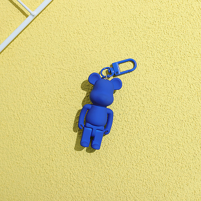 Wholesale Klein Blue Violent Bear Keychain MOQ≥2 JDC-KC-KLin005