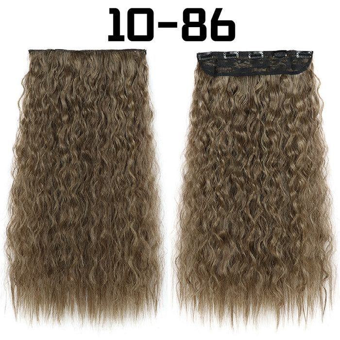 Jewelry WholesaleWholesale High Temperature Silk Wig Pieces Wool Roll Long Hair Extension Pieces JDC-WS-SanY002 Wigs 三盈 %variant_option1% %variant_option2% %variant_option3%  Factory Price JoyasDeChina Joyas De China