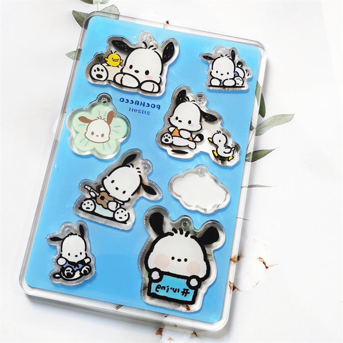 Wholesale Keychain Acrylic Cute Cartoon DIY Assembly MOQ≥2 (S) JDC-KC-ChuangYin001