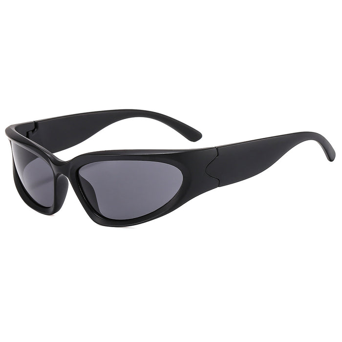 Wholesale Sunglasses PC UV Protection All Inclusive MOQ≥2 JDC-SG-ZhuiF003