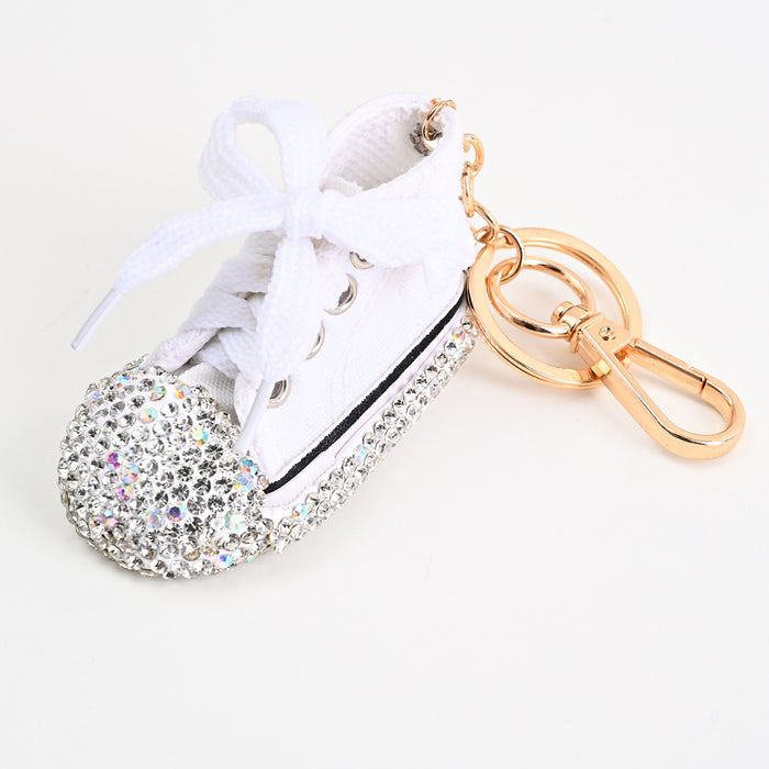 Jewelry WholesaleWholesale cartoon small shoes micro-diamond keychain JDC-KC-JFan001 Keychains 锦帆 %variant_option1% %variant_option2% %variant_option3%  Factory Price JoyasDeChina Joyas De China