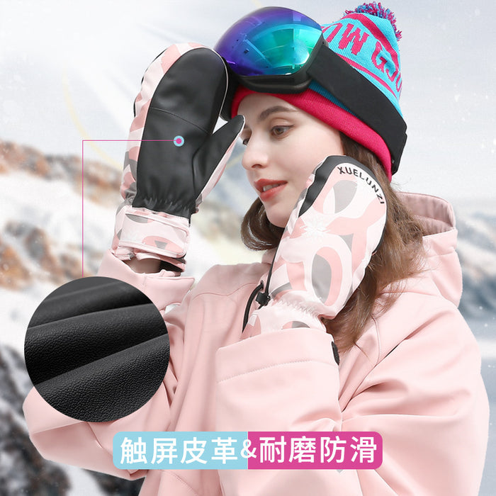 Wholesale Gloves Polyester Waterproof Warm Outdoor Ski Bag Finger Touch Screen JDC-GS-XiJL003