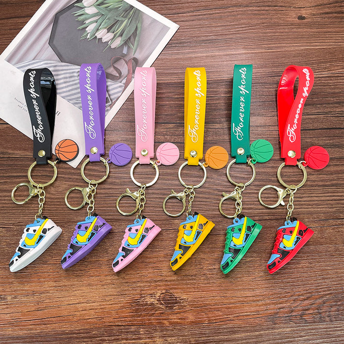 Jewelry WholesaleWholesale fashion silicone shoes keychain (F) JDC-KC-FeiRun052 Keychains 飞润 %variant_option1% %variant_option2% %variant_option3%  Factory Price JoyasDeChina Joyas De China