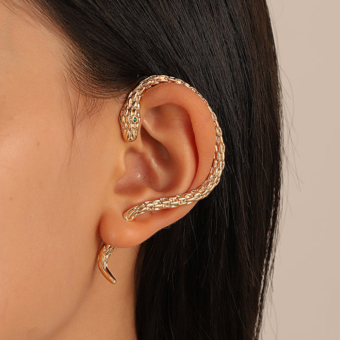 Wholesale Earrings Alloy Snake Wrap Ear Hook JDC-ES-A004