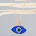 Jewelry WholesaleWholesale Demon Eye Plastic Resin Necklace MOQ≥6 JDC-NE-Juej002 Necklaces 觉际 %variant_option1% %variant_option2% %variant_option3%  Factory Price JoyasDeChina Joyas De China