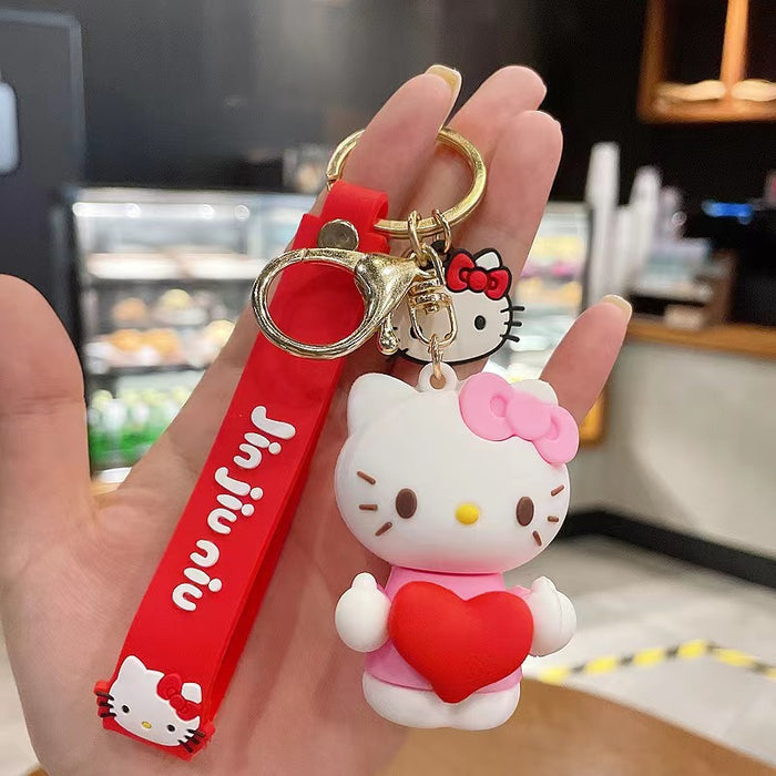 Wholesale cute cartoon doll doll keychain pendant MOQ≥2 MOQ≥2 JDC-KC-ZhenT001