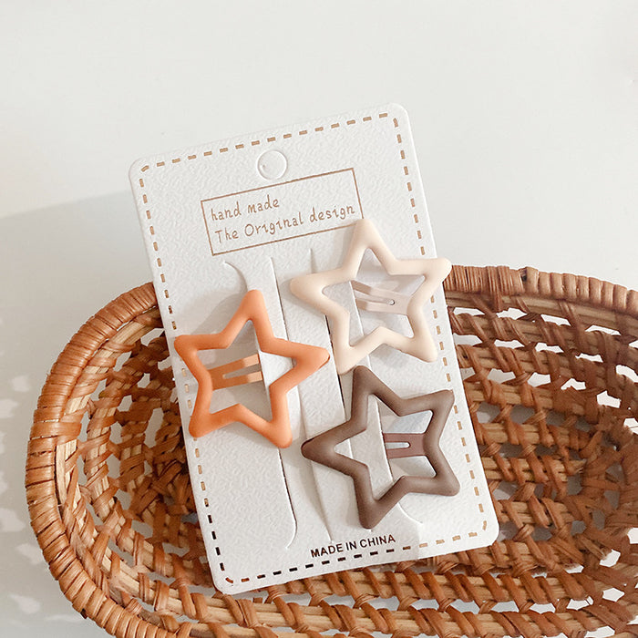 Wholesale Hair Clips Five pointed star hair clip JDC-HC-MiYu014