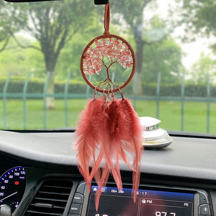 Jewelry WholesaleWholesale Peace Tree of Life Dreamcatcher JDC-DC-MGu010 Dreamcatcher 梦罟 %variant_option1% %variant_option2% %variant_option3%  Factory Price JoyasDeChina Joyas De China