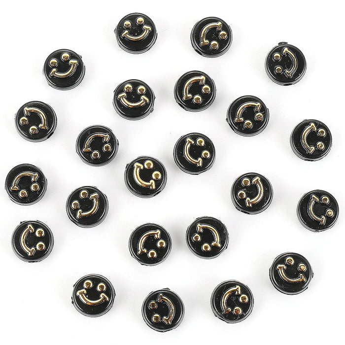 Wholesale DIY Jewelry Accessories Color Smiley Resin Handmade 15 Grid Set JDC-DIY-Jingy003