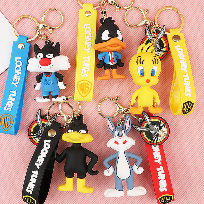 Wholesale Keychains PVC Hardware Cute Cartoon (M) JDC-KC-KuW007