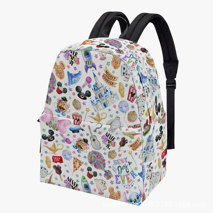 Wholesale Backpack Fabric Cartoon Printing Large Capacity (M) JDC-BP-Zhongx001