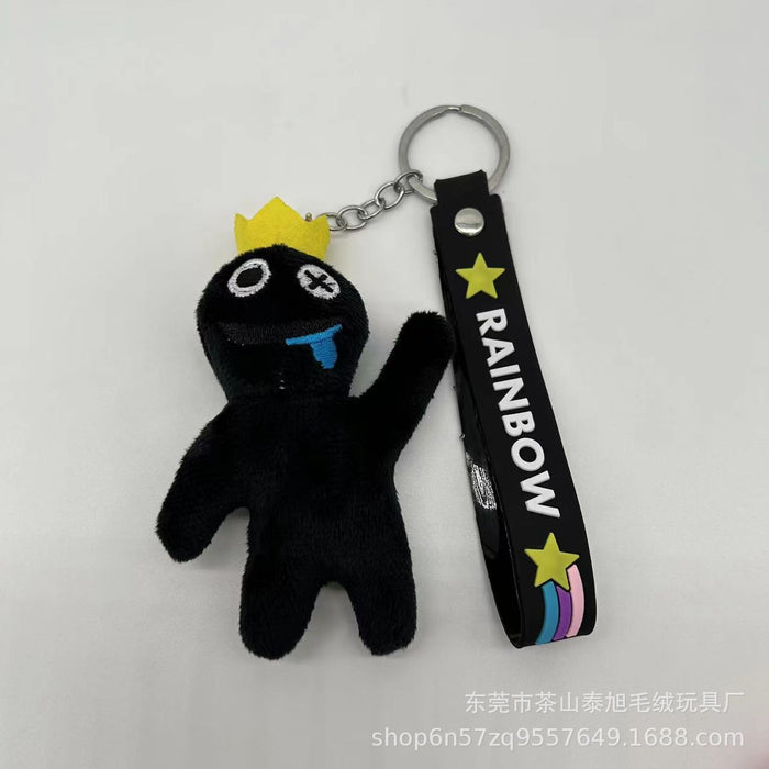 Wholesale Keychains Soft Toy Rainbow Cute Cartoon (M) MOQ≥5 JDC-KC-TaiXu001