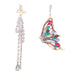 Jewelry WholesaleWholesale Alloy Diamond Rhinestone Butterfly Pearl Tassel Asymmetric Earrings JDC-ES-JL986 Earrings 氿乐 %variant_option1% %variant_option2% %variant_option3%  Factory Price JoyasDeChina Joyas De China